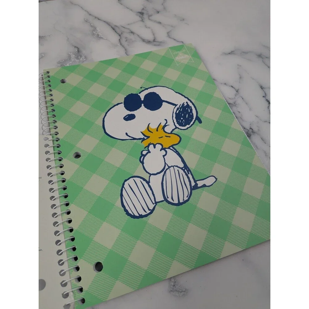 Yoobi x Peanuts 1 Subject Spiral Notebook